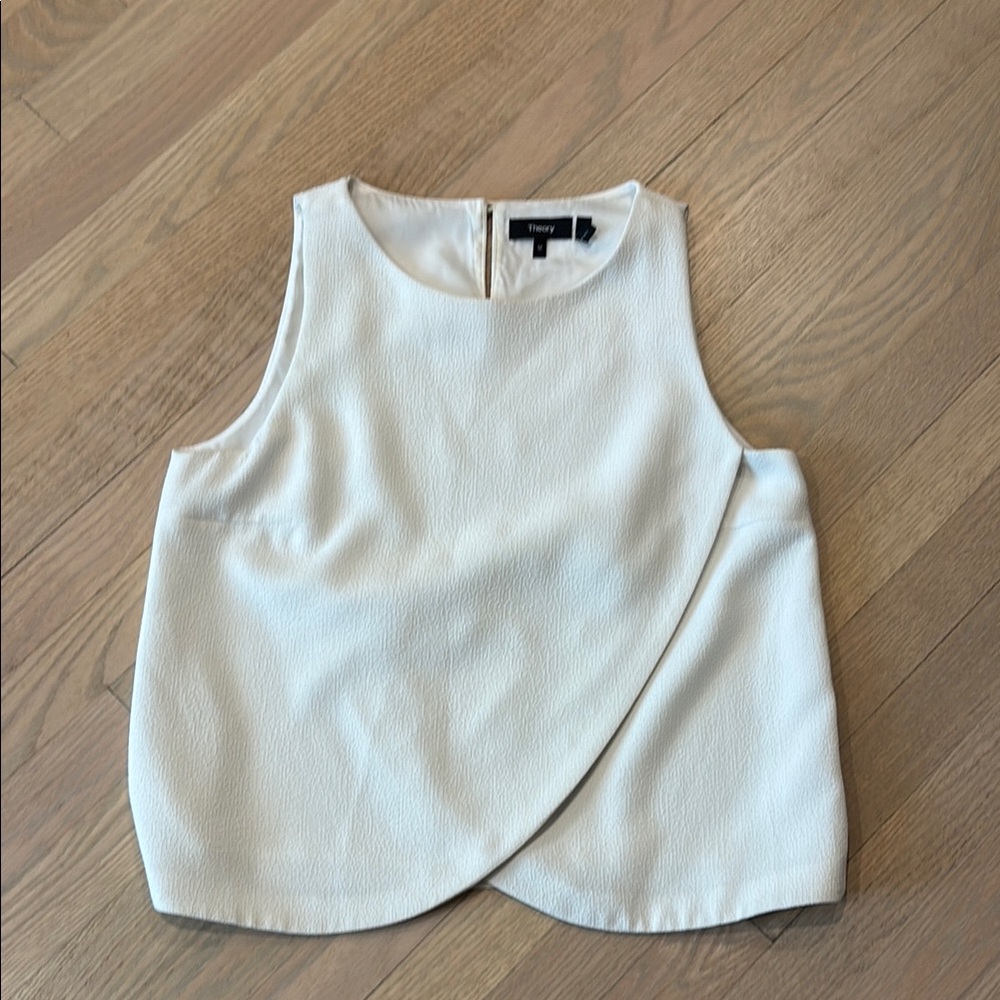 Theory Cream Tank Top